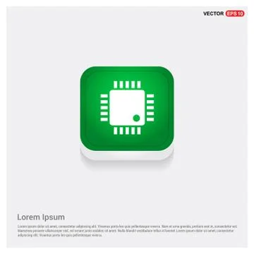 Processor icon Stockillustratie