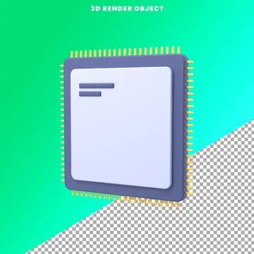 Processor Stock Illustration