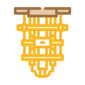 Processor inside cooling chamber color icon vector illustration イラスト素材
