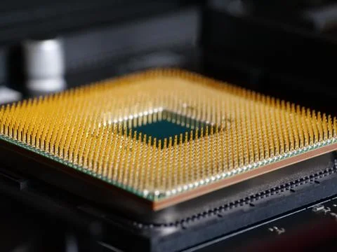 Processor of personal computer 写真素材