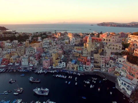 Procida, Naples, Italy Video stock 74818568
