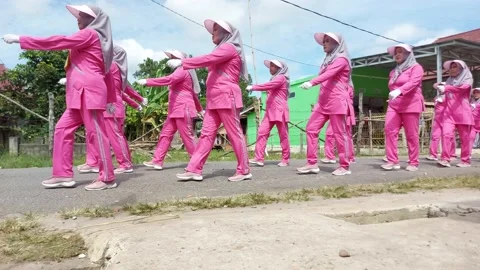 Proclamation of independence of indonesia Video stock 205076836
