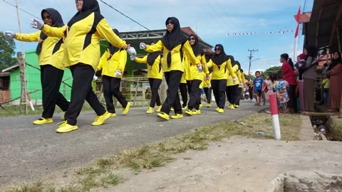 Proclamation of independence of indonesia Video stock 205076921