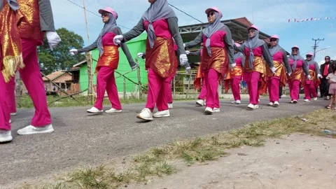 Proclamation of independence of indonesia Video stock 205076994
