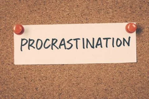 Procrastination Stock Photos