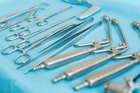 Proctologist toolbox Stock Photos