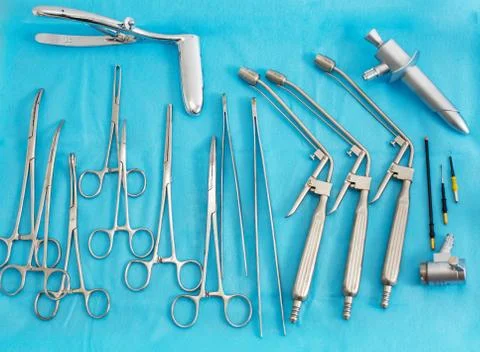 Proctologist toolbox Stock Photos