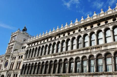 Procuratie Vecchie, Venice Foto stock