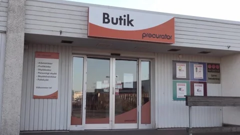 Procurator entrance Stock Footage 284723916