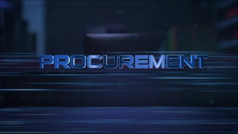 PROCUREMENT Video stock 269716893