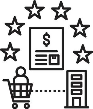 Procurement icon vector Stock Illustration