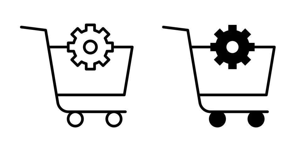 Procurement icon vector, symbol, logo illustrations Stock Illustration