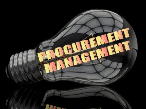 Procurement Management Stock Illustration