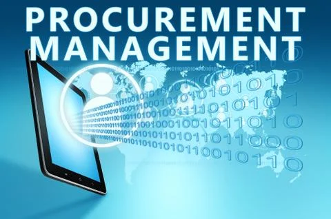Procurement Management Illustrazione stock