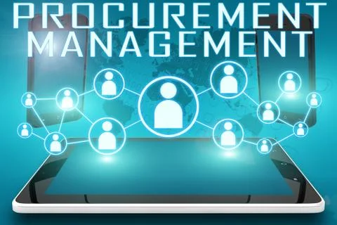 Procurement Management Illustrazione stock
