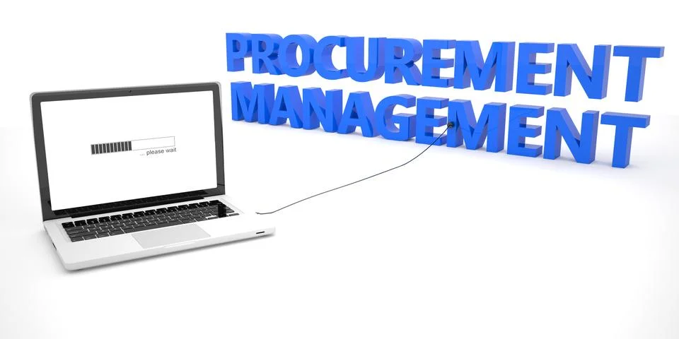 Procurement Management Illustrazione stock