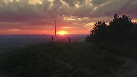 The Prodigal Son Returns Amazing Scene Stock Footage 80951756