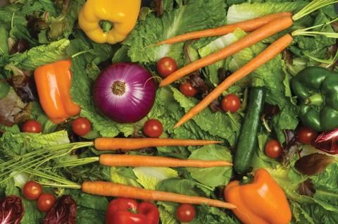 Produce background Foto stock