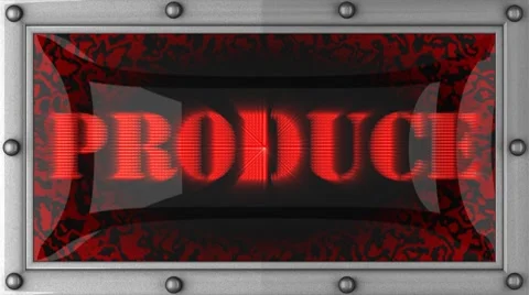 Produce on led Видео 8731138