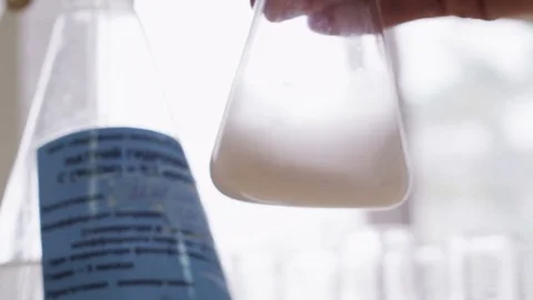 Producing of milk Stock Footage 71059697