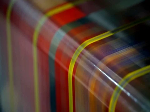 Producing plastic bags Stock Footage 85277986