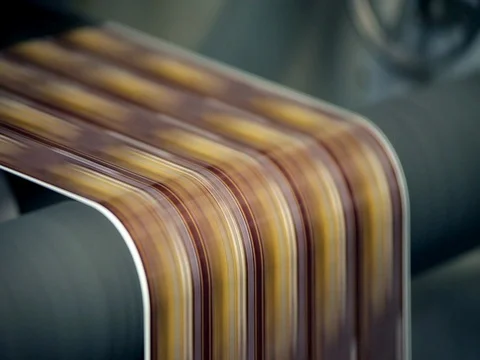 Producing plastic bags Stock Footage 85278169