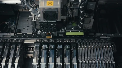 Producing Printed Circut Board Video stock 105376526