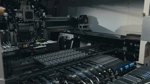 Producing Printed Circut Board Video stock 106467288