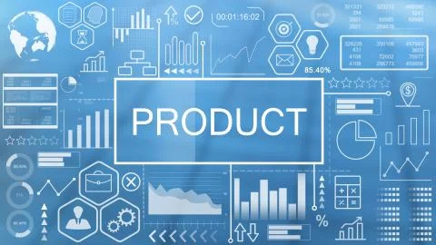Product, Animated Typography Stock Illustration