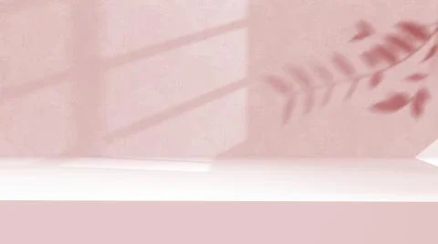 Product background using 3D rendering and geometry. background for products mock Stock Illustration