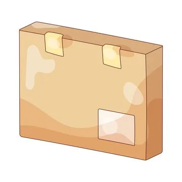 Product box Stock Illustration
