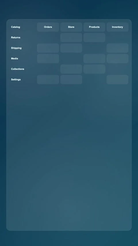 Product Detail Editor Modern Gradient SaaS Interface Vertical Animation Stock Footage 345154824