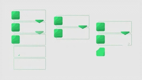 Product development infographic template animation set Stock Footage 333752855