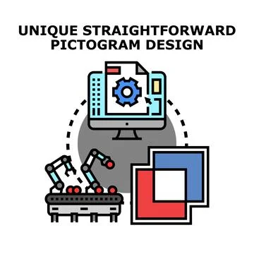 Product development process using automation and design Stock Illustration