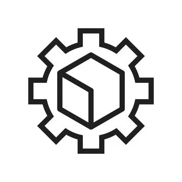 Product development vector icon design template Illustrazione stock