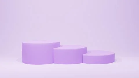 Product display 3d podium background Stock Illustration