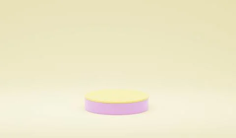 Product display 3d podium background Stock Illustration