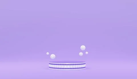 Product display 3d podium background Stock Illustration