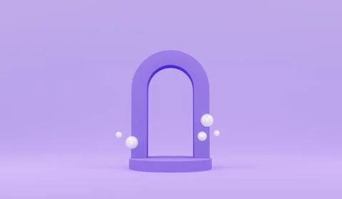 Product display 3d podium background Stock Illustration