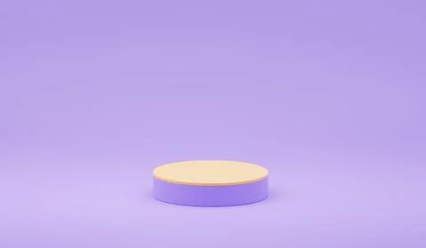 Product display 3d podium background Stock Illustration