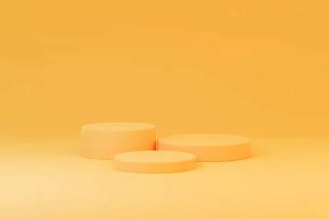 Product display 3d podium background Stock Illustration