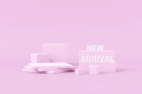 Product display background. 3D display stand. Stock Illustration