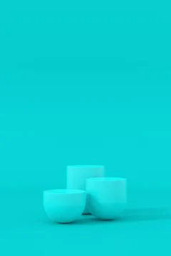 Product display background. 3D display stand. Stock Illustration