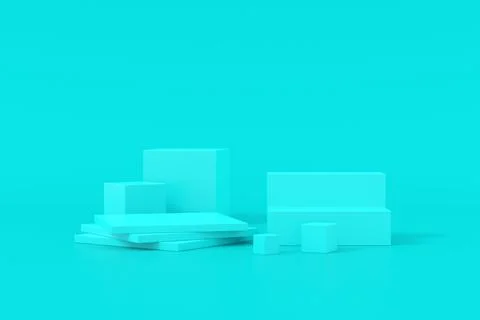 Product display background. 3D display stand. Stock Illustration