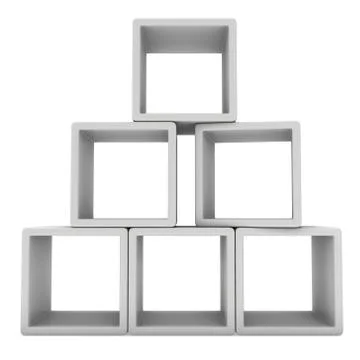 Product display boxes 3D. Stock Illustration