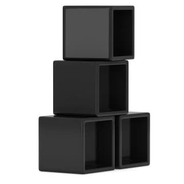 Product display boxes 3D. Stock Illustration