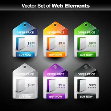Product display Stock Illustration