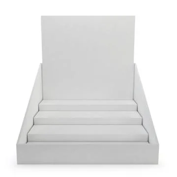 Product display stand Illustrazione stock