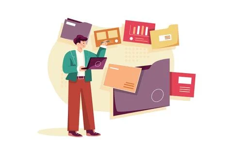 Product Documentation イラスト素材