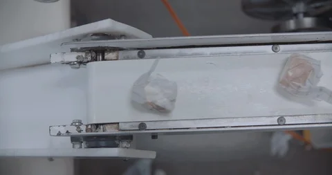 Product Falling From Assembly Line 스톡 동영상 105354843